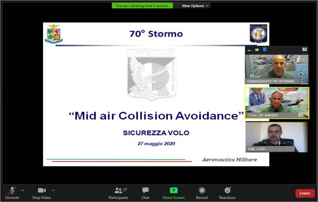 Latina 70° Stormo, incontro tra rappresentanti aviosuperfici per parlare di Sicurezza Volo